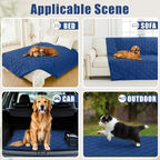 Smiry Waterproof Dog Bed Cover Blanket 68x82, Soft Reversible Pet Blanket - Image 5