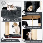 58.5inch Large Cat Tree Tower Condo - Image 4