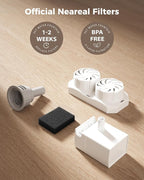 Official 6 Pack Wireless Cat Fountain Replacement Filters & Pre-Filter Sponges - Image 8