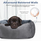 INVENHO Rectangle Washable Orthopedic Dog Bed - Image 2