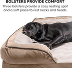 Furhaven Orthopedic Dog Bed for Large Dogs w/ Removable Bolsters & Washable - Image 12