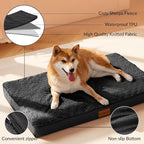 Patas Lague Orthopedic XL Dog Bed Large Sized Dog 48''X30'', Soft Waterproof - Image 3