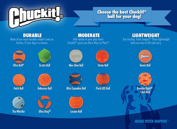 Chuckit! Dog Tennis Ball Dog Toy, Large - Image 11