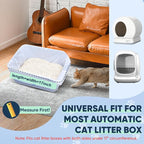 60 Count Cat Litter Box Liners Compatible - Image 3