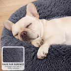 MIXJOY Orthopedic Dog Bed Comfortable Donut Cuddler Round Pet Beds Ultra Soft - Image 3