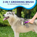 Pat Your Pet Deshedding Dog Brush - Image 4