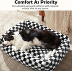 JOEJOY Small Dog Bed for Small Dogs, Rectangle Washable Orthopedic Corduroy - Image 3