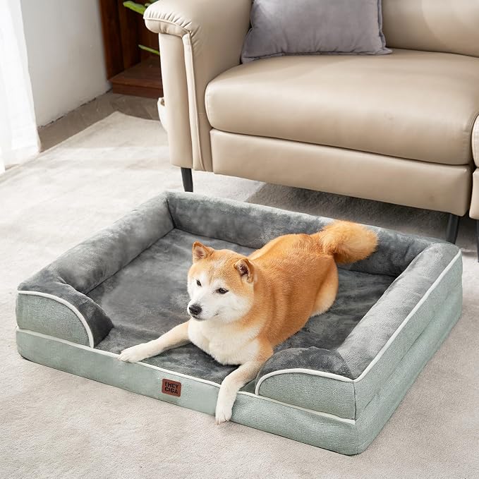 EHEYCIGA Orthopedic Dog Beds for Extra Large Dogs, Waterproof Memory Foam XL - Image 8