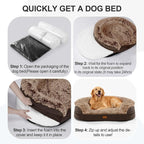 Orthopedic Dog Beds for Extra Large Dogs, Removable Washable Cover, Waterproof - Image 7