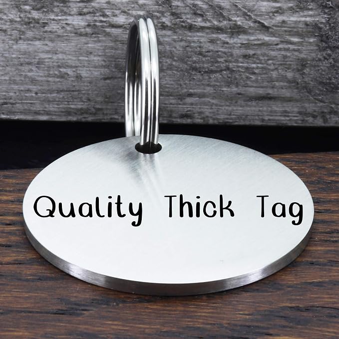 Ultra Joys Personalized Custom Dog ID Tag - Image 8