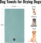 Microfiber Dog Towels for Drying Dogs, Super Absorbent and Soft Pet Grooming - Image 3