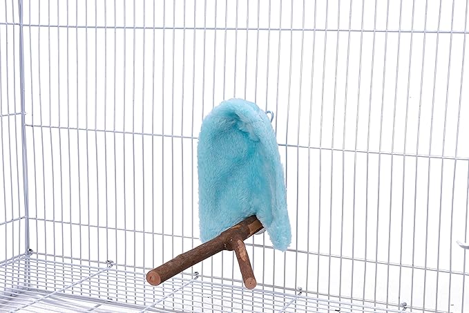Comfort Corner Fleece Bird Blanket Parrot Cage Snuggle Hut Warm Bird Nest House - Image 5
