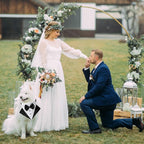 ADOGGYGO Formal Dog Tuxedo Wedding Puppt Bandana Collar - Image 3