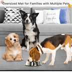 Largest Dog Food Mat, 39.5"x29.5" Silicone Dog and Cat Mat - Image 7