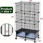 Upgraded Encrypted 46-Inch Bird Cage, - Image 2