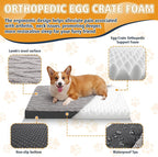 Orthopedic Dog Crate Bed – Waterproof Plush Pet Mattress - Image 6