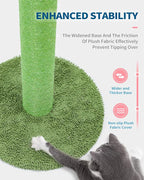Made4Pets 34" Tall Cat Scratching Post, Cactus Cat Scratcher Kitten Scratching - Image 5