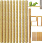 20Pcs Sand Perch Covers for Bird by Birheatry