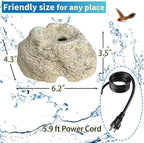 SAC SMARTEN ARTS Fountain for Bird Baths for Bird Bath Fountain - Image 2