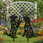 Metal Dog Garden Decor for Outside 2 Pack, Pet Yard Art, Weather Resistant - Image 6