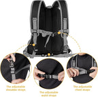 WOYYHO Pet Dog Carrier Backpack Small Dog Front Backpack Ventilated Dog Carrier - Image 3
