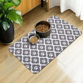 Dog Food Mat 16X24 Inch Pet Feeding Absorbent Mats by Xspatroias