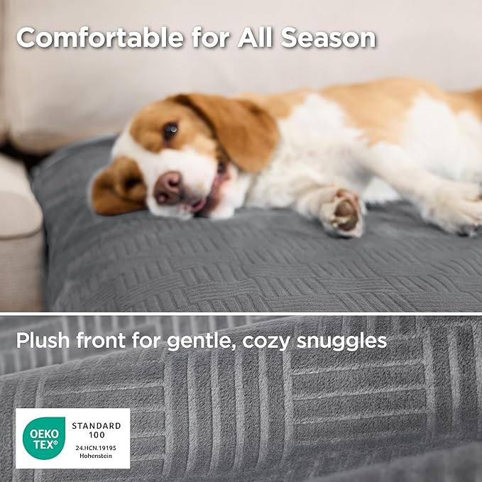 Bedsure Waterproof Couch Cover for Dogs Washable - Image 3