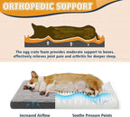 Orthopedic Dog Crate Bed – Waterproof Plush Pet Mattress - Image 3