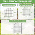 Decorative Metal Garden Fence - Image 6