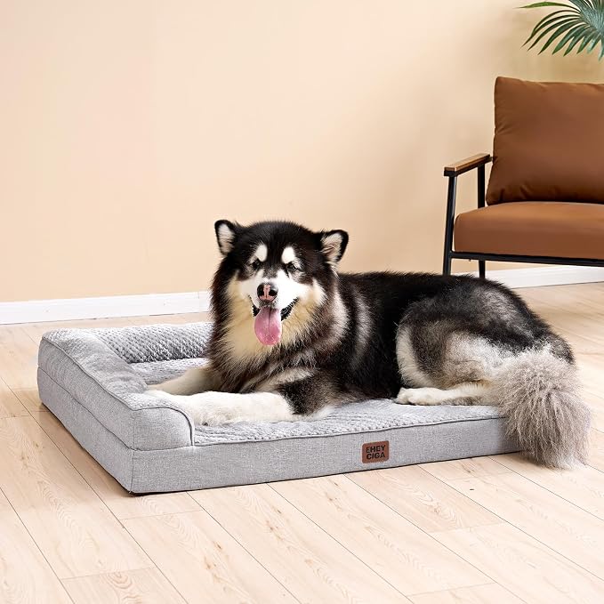 EHEYCIGA XXL Dog Bed Memory Foam, Orthopedic Giant Dog Bed Jumbo - Image 9