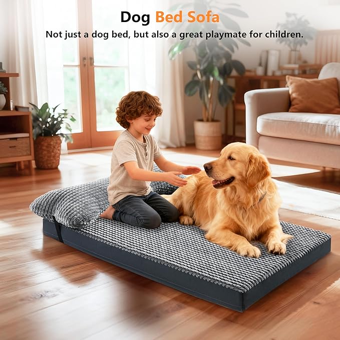 KISYYO Orthopedic XXL Dog Beds for Extra Large Dogs - Image 2