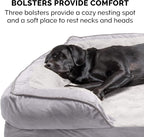 Furhaven Memory Foam Dog Bed for Medium/Small Dogs w/ Removable Bolsters & - Image 10