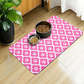 Dog Food Mat 24X32 Inch Pet Feeding Absorbent Mats by Xspatroias