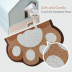 Cute Cat Litter Mat 24”x16”, Litter Box Mat, Litter Trapping Mat, Soft on Kitty - Image 7