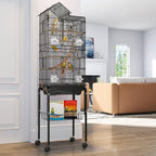 YITAHOME 62 inch Metal Bird Cage, Large Parakeet Cages by YITAHOME