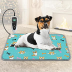 Dog Heating Pad 28×18 in Waterproof Heated Dog Bed, Smart Thermostat Switch by Afullrangeofservicesforyourpet