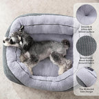INVENHO Medium Dog Beds for Medium Dogs Washable, Rectangle Dog Bed Medium Size - Image 2