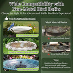 Bird Bath Copper Disk 2 Pack, 99.9% Pure Copper - Image 5