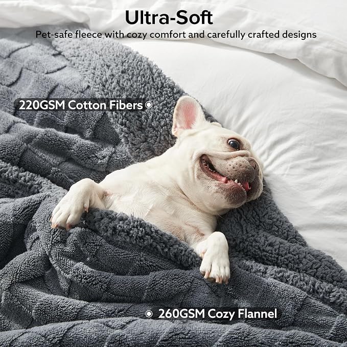 GASUR Waterproof Dog Blankets for Large Dogs, Dog Blanket for Couch Bed - Image 4