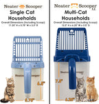 Neater Pet Brands Neater Scooper Standard Cat Litter Scoop, 60 Refill Bags – - Image 5
