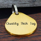 Ultra Joys Cat ID Tag Personalized Pet Tags, Durable Stainless Steel Small Pet - Image 5