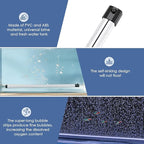 hygger Aquarium Bubble Strip, Nano Air Bubble Curtain Wall Aquarium, Quiet High - Image 4