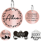 Ultra Joys Stainless Steel Dog Nametag by UltraJoys