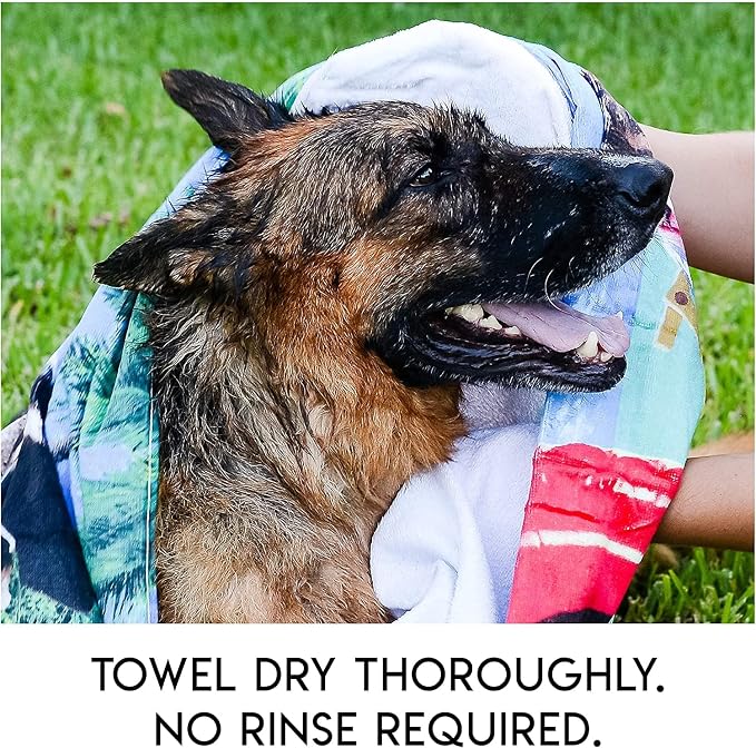 No Rinse Wipes | Rinse Free Shampoo Mittens | Dogs & Cats | Bath Wipes | - Image 8