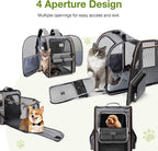 Lekebobor Cat Carrier Backpack, Expandable Pet Carrier - Image 5