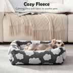 JOEJOY Small Dog Bed for Small Dogs, Rectangle Washable Orthopedic Dog Bed - Image 6