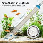 fishkeeper 25FT/50FT Aquarium Gravel Vacuum Water Changer - Image 6
