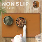 Dog Food Mat - 28x18 Raised Edges Dogs Mat - Image 4