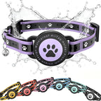 Airtag Cat Collar Breakaway, Reflective Cat Collar by Unknown