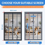 Upgraded PET Mesh Magnetic Screen Door, Stronger Than Fiberglass and Polyester - Image 2
